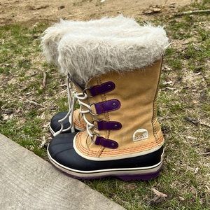 used girls sorel boots